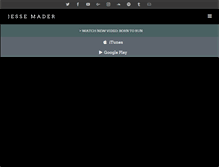 Tablet Screenshot of jessemader.com